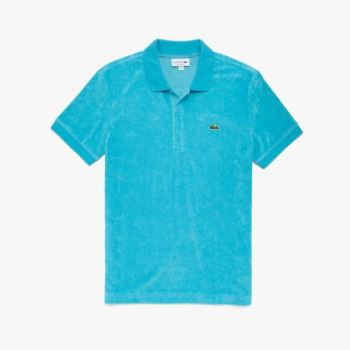 Lacoste Bomull Fleece Blend Regular Fit Polo Shirt Lilla Hvite | YK0pZH7u