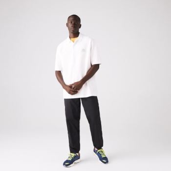 Lacoste CONCEPTS Collaboration Relaxed Polo Hvite | QCpAgNN7