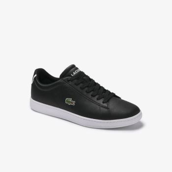 Lacoste Carnaby Evo Lær Sneakers Svarte | VVgGDM9e