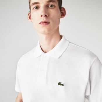 Lacoste Classic Fit L.12.12 Polo Shirt Hvite | xJKD5zvy