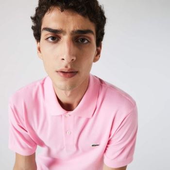 Lacoste Classic Fit L.12.12 Polo Shirt Rosa | 5U4QaDWv