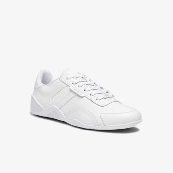 Lacoste Hapona Lær and Syntetisk Sneakers Hvite | r8dujti0