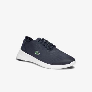 Lacoste LT Fit Tekstil Sneakers Marineblå Hvite | ep05Q626