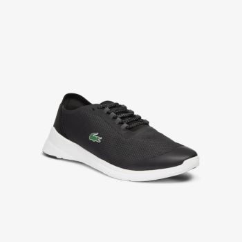 Lacoste LT Fit Tekstil Sneakers Svarte Hvite | avlYJhWZ