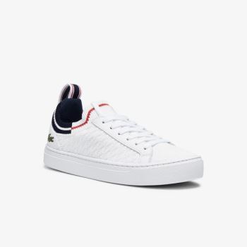 Lacoste La Piquée Tekstil Sneakers Hvite Beige | WruqE075