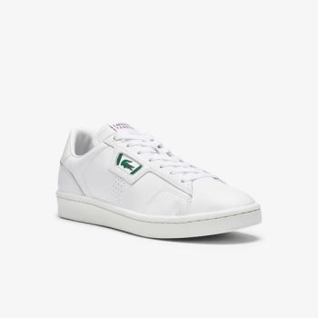 Lacoste Masters Classic Lær Sneakers Hvite Hvite | INyxDL7F