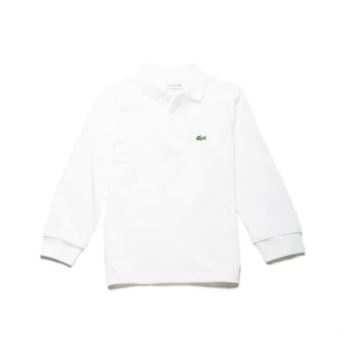 Lacoste Petit Piqué Polo Hvite | cgCsVSAO