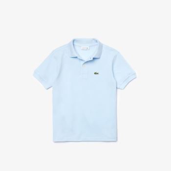 Lacoste Petit Piqué Polo Lyse Blå | pZLVvqDe