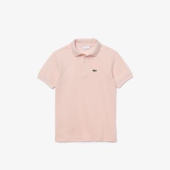 Lacoste Petit Piqué Polo Lyse Rosa | l8OoRHo3