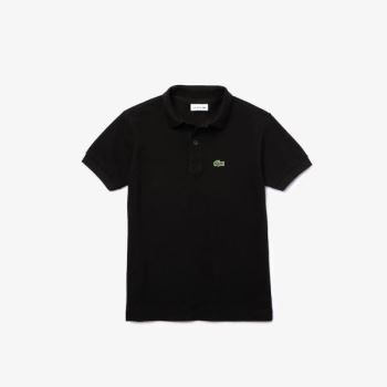 Lacoste Petit Piqué Polo Svarte | 1xGJgPtU