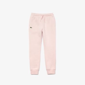 Lacoste SPORT Fleece Sweatpants Lyse Rosa | Kxm9ayiJ