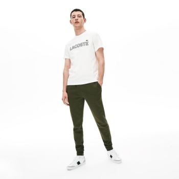 Lacoste SPORT Fleece Tennis Sweatpants Khaki Grønn | cTVDCwAW