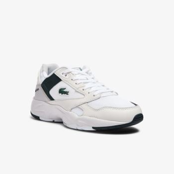 Lacoste Storm 96 Lo Syntetisk and Lær Sneakers Hvite | GIm1XjyR