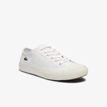 Lacoste Topskill Lær Sneakers Hvite Grå | XFLxtEwK