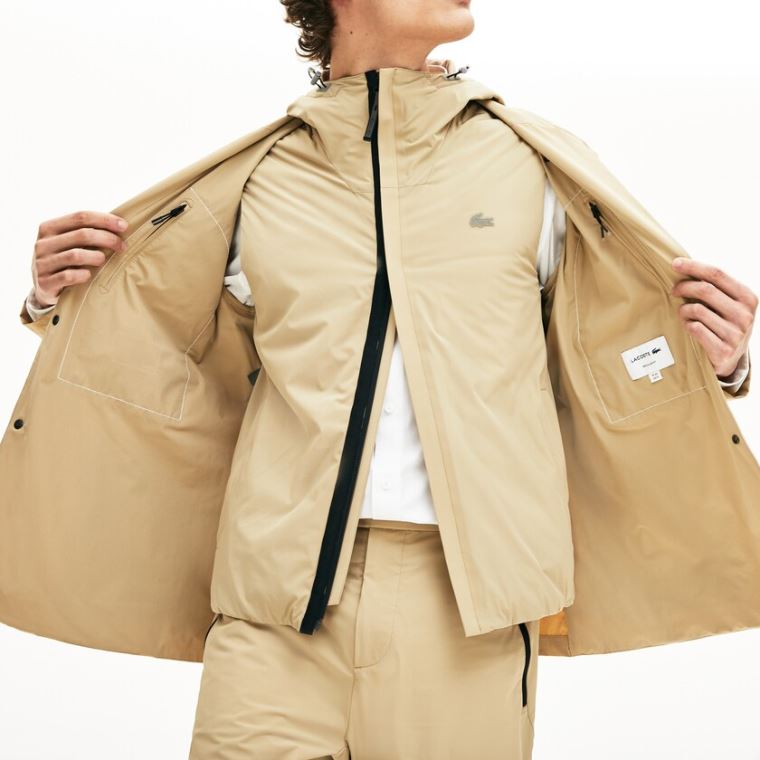 Lacoste 3-in-1 Ergonomic Jacket Beige | TTQJCi4F