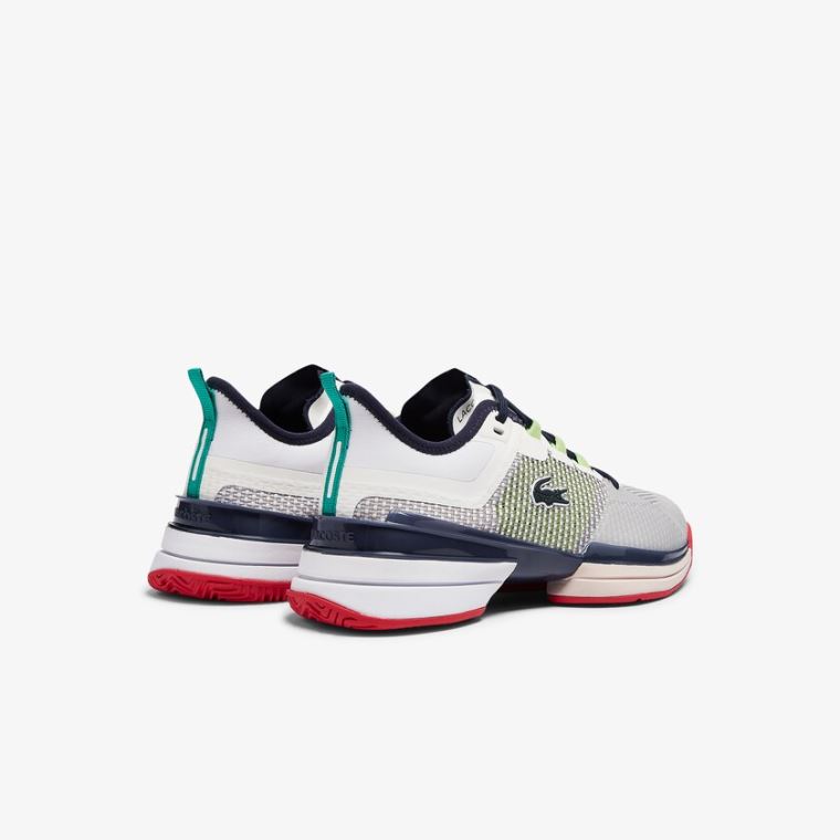 Lacoste AG-LT 21 Ultra Tekstil Sneakers Hvite Korall | DxJDaN2q