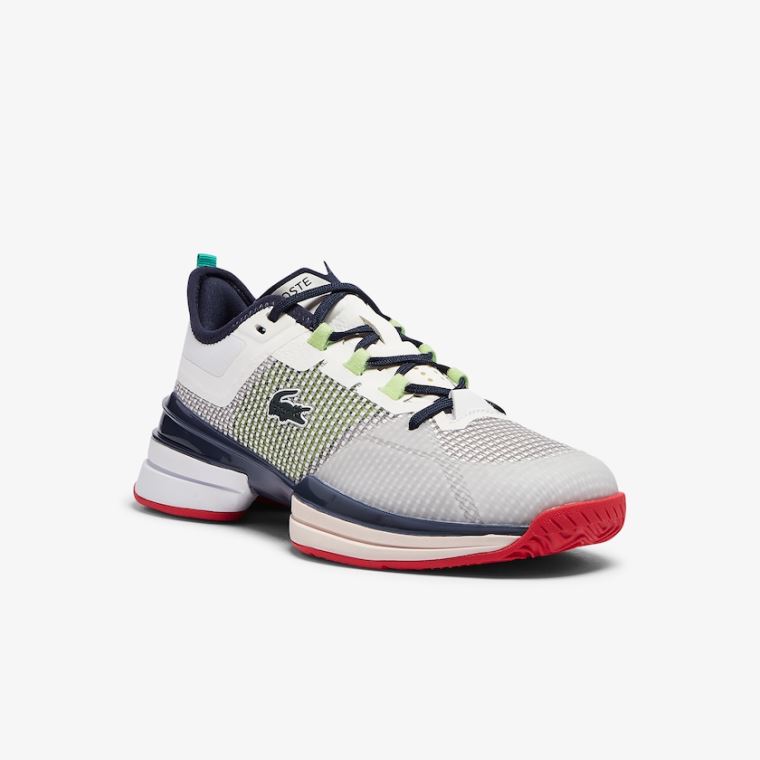 Lacoste AG-LT 21 Ultra Tekstil Sneakers Hvite Korall | DxJDaN2q