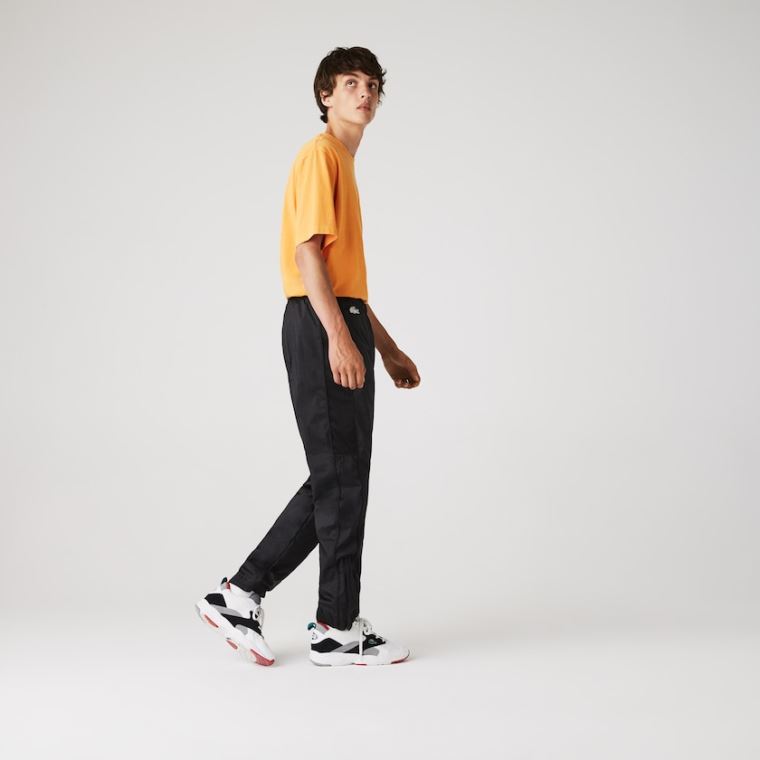 Lacoste CONCEPTS Collaboration Lette Track Pants Svarte | PxRRGBHd