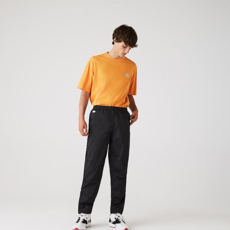 Lacoste CONCEPTS Collaboration Lette Track Pants Svarte | PxRRGBHd