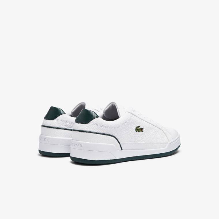 Lacoste Challenge Lær Sneakers Hvite | GdPCC27o