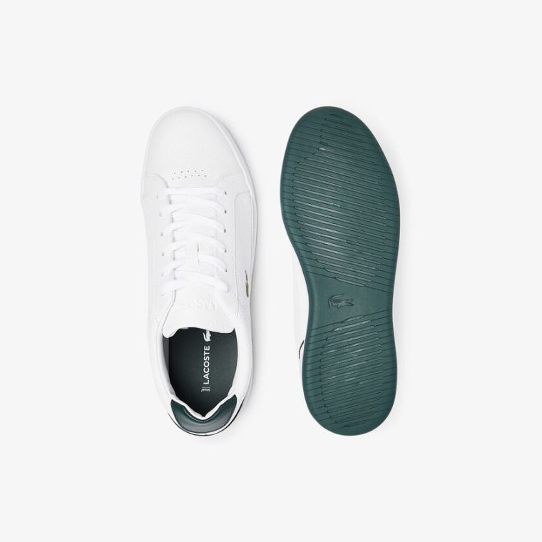 Lacoste Challenge Lær Sneakers Hvite | GdPCC27o