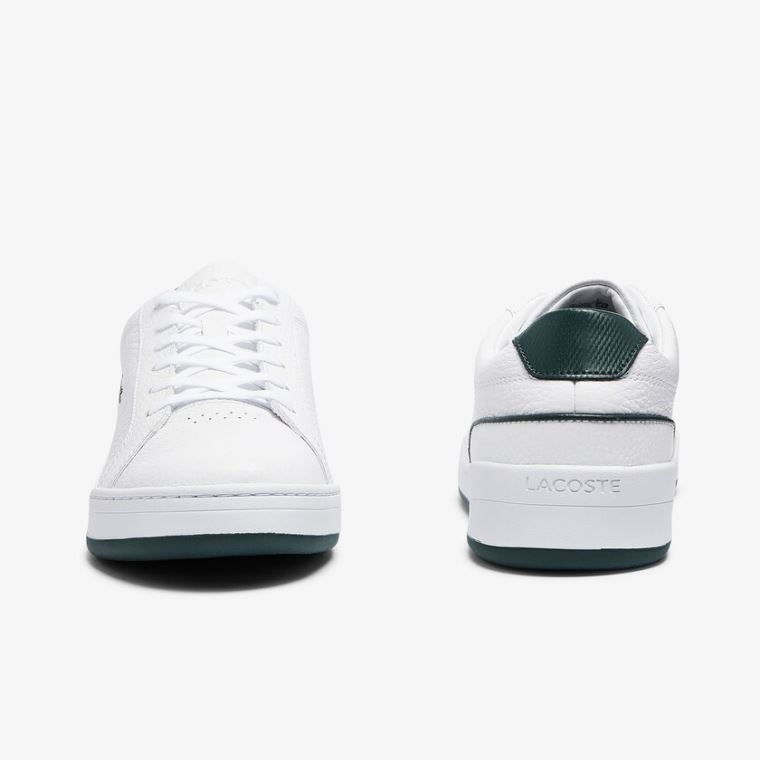 Lacoste Challenge Lær Sneakers Hvite | GdPCC27o