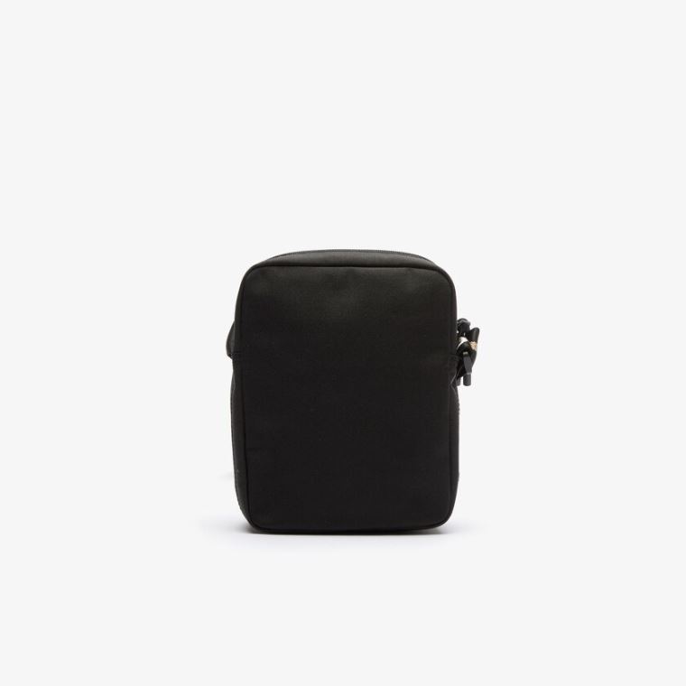 Lacoste Classic Camera Bag Svarte Gull | UxJxtaln