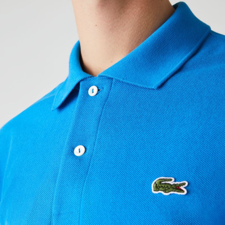 Lacoste Classic Fit L.12.12 Polo Shirt Blå | 0XMl4YRT