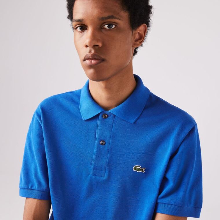 Lacoste Classic Fit L.12.12 Polo Shirt Blå | 1ePOIty4