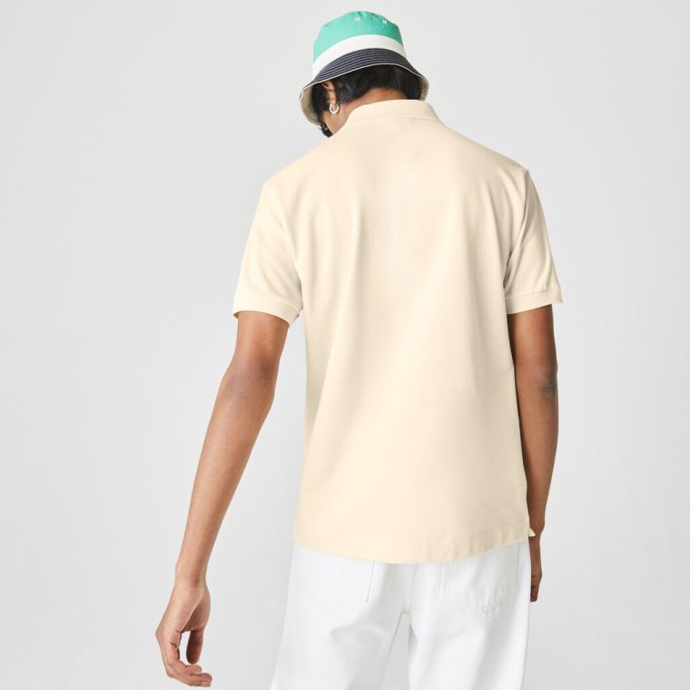 Lacoste Classic Fit L.12.12 Polo Shirt Beige | AoBj8XcM