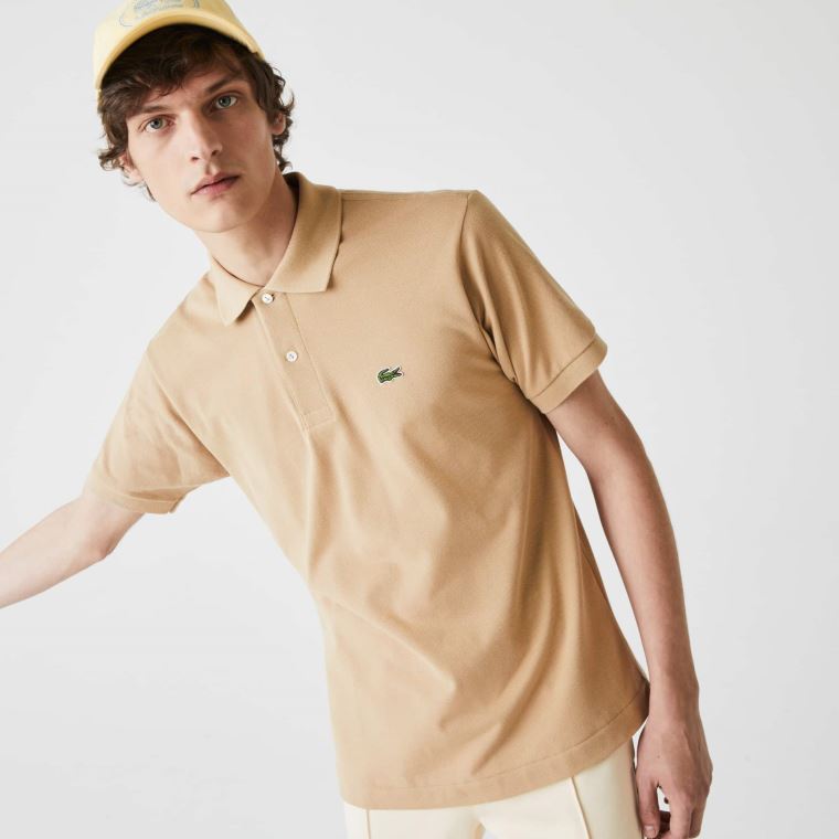 Lacoste Classic Fit L.12.12 Polo Shirt Beige | Ied5fo6h