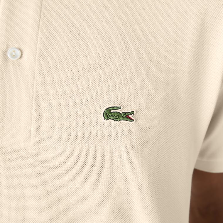 Lacoste Classic Fit L.12.12 Polo Shirt Beige | cfWAVsCj