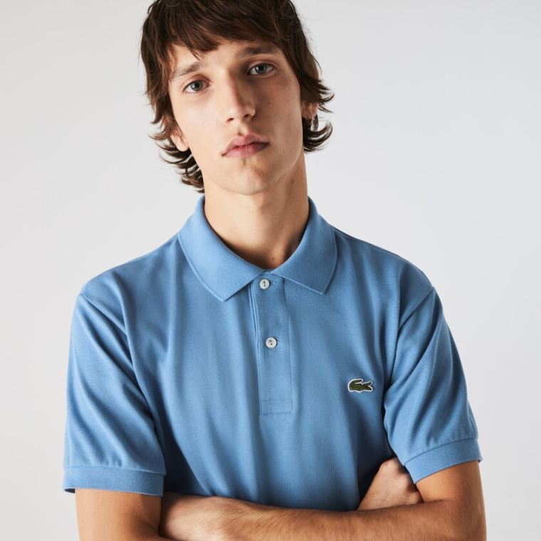 Lacoste Classic Fit L.12.12 Polo Shirt Blå | y42TbqMZ