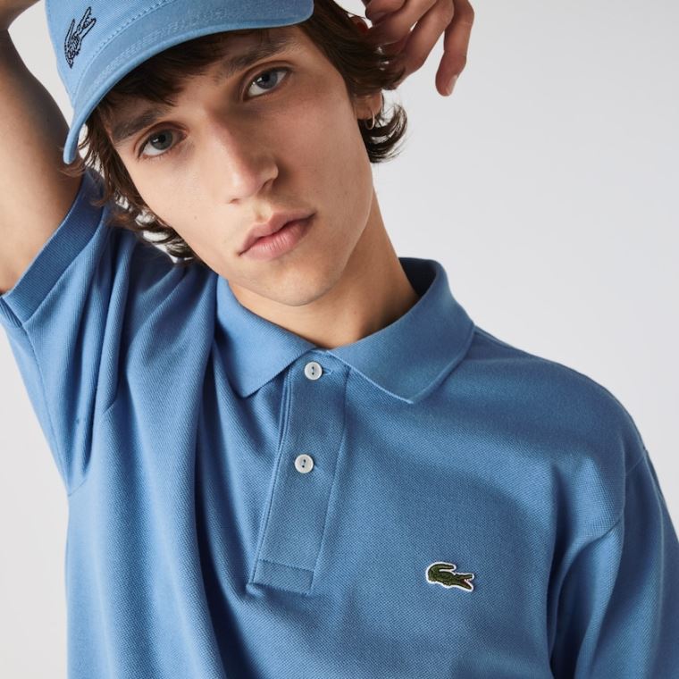 Lacoste Classic Fit L.12.12 Polo Shirt Blå | y42TbqMZ