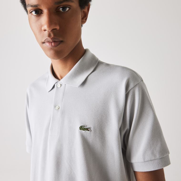 Lacoste Classic Fit L.12.12 Polo Shirt Grå | XxnBgQni