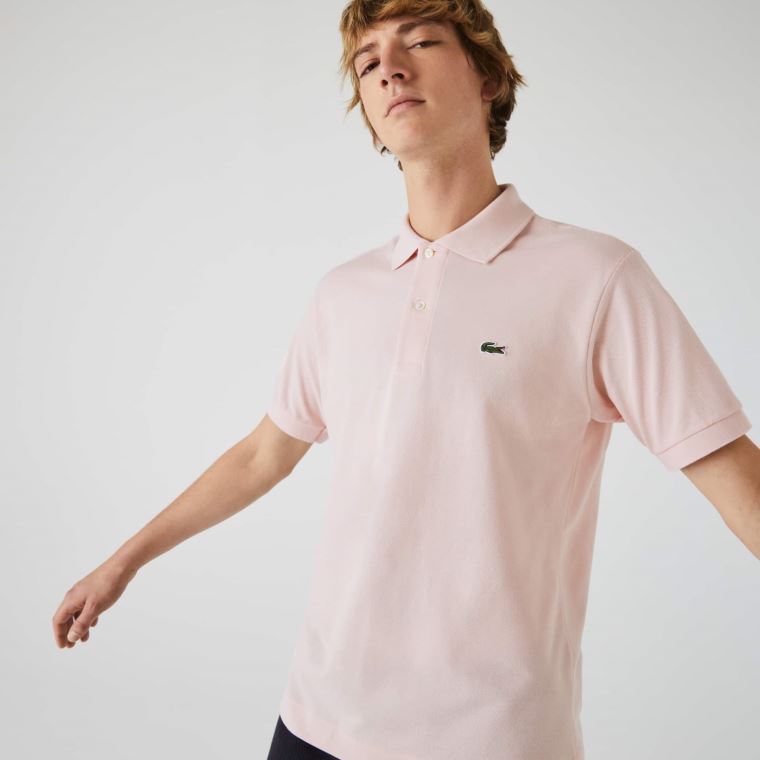 Lacoste Classic Fit L.12.12 Polo Shirt Lyse Rosa | Dr5ripBb