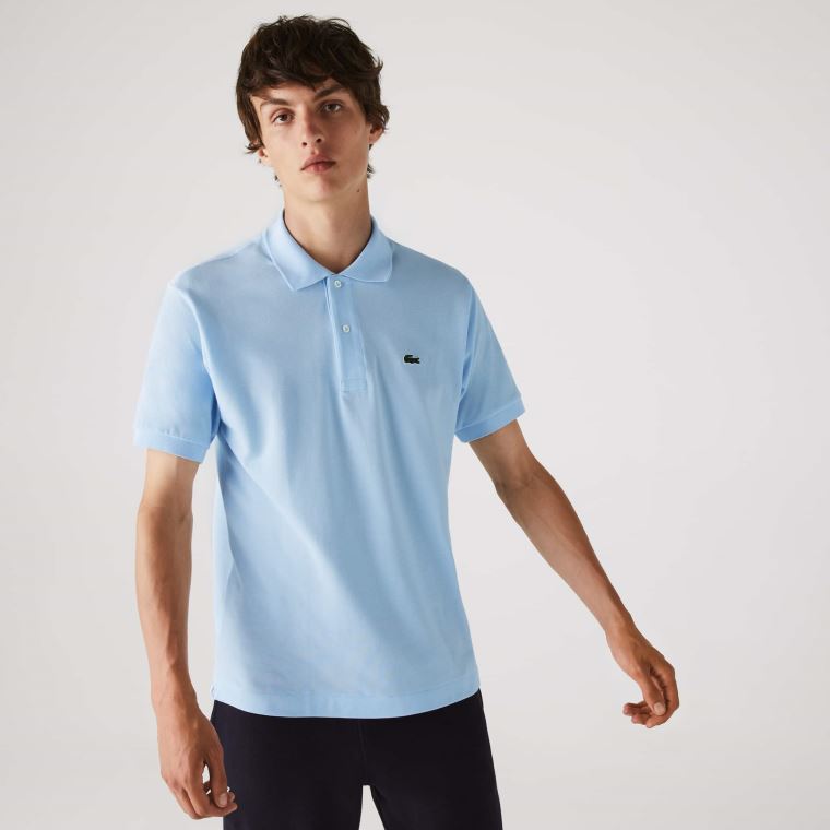 Lacoste Classic Fit L.12.12 Polo Shirt Lyse Blå | J5w3qkw3