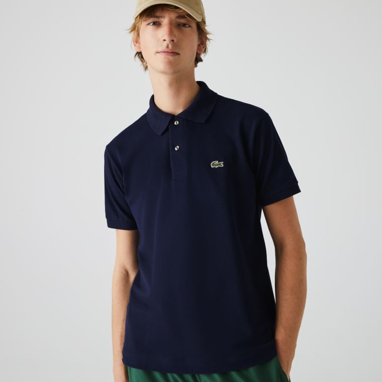 Lacoste Classic Fit L.12.12 Polo Shirt Marineblå Blå | AdF5PTfA