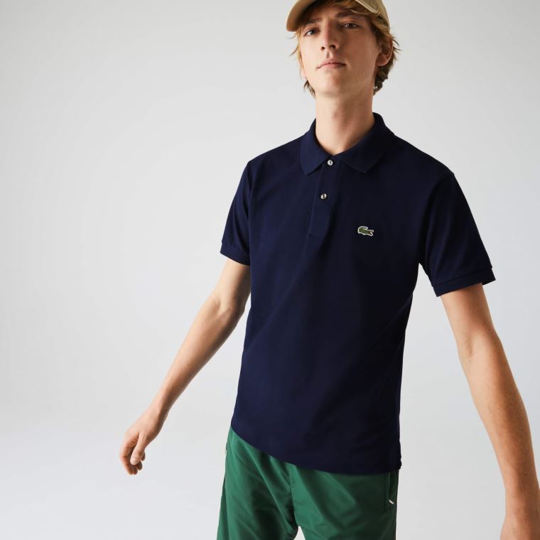 Lacoste Classic Fit L.12.12 Polo Shirt Marineblå Blå | AdF5PTfA