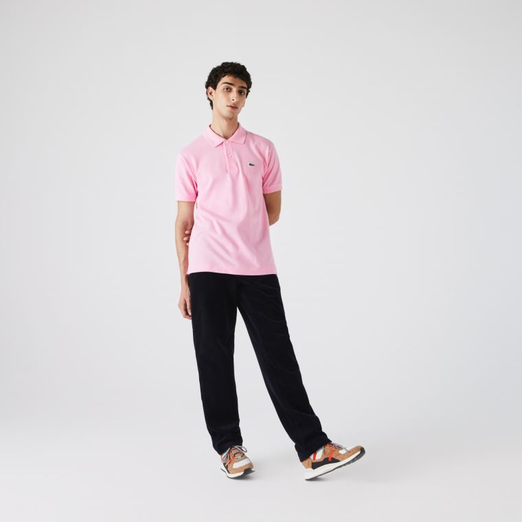 Lacoste Classic Fit L.12.12 Polo Shirt Rosa | 5U4QaDWv