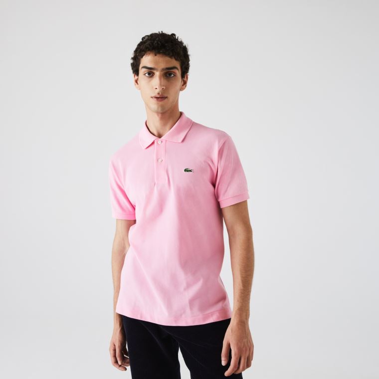 Lacoste Classic Fit L.12.12 Polo Shirt Rosa | 5U4QaDWv