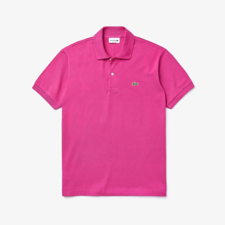 Lacoste Classic Fit L.12.12 Polo Shirt Rosa | SvMKhKkv