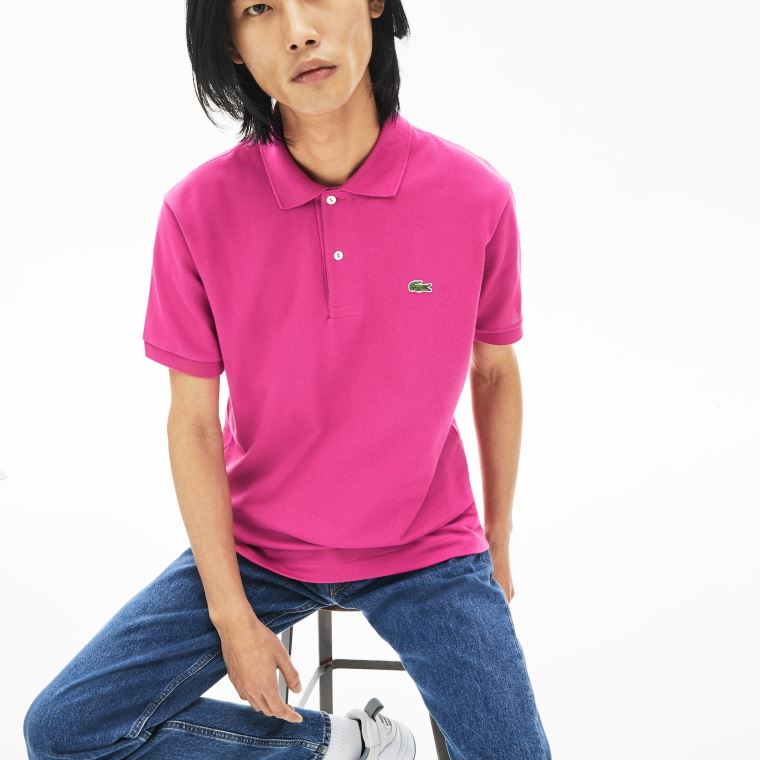 Lacoste Classic Fit L.12.12 Polo Shirt Rosa | SvMKhKkv