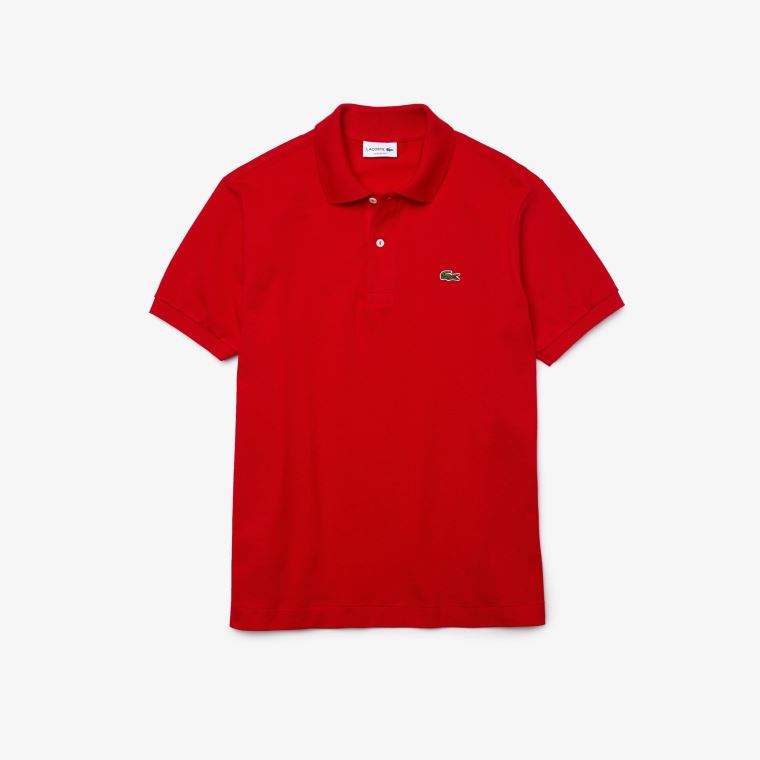 Lacoste Classic Fit L.12.12 Polo Shirt Rød | jJT6U3tb