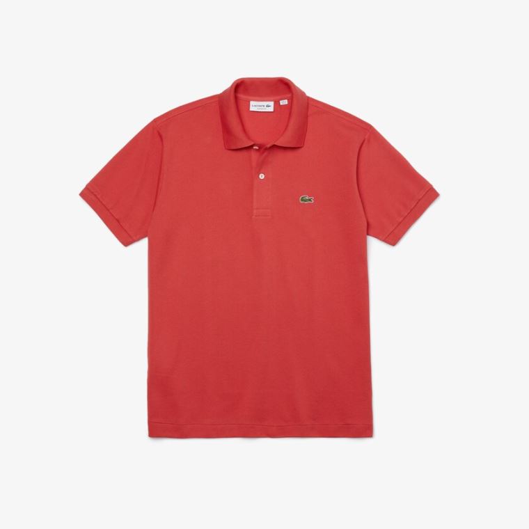 Lacoste Classic Fit L.12.12 Polo Shirt Rød | v3zMWSol