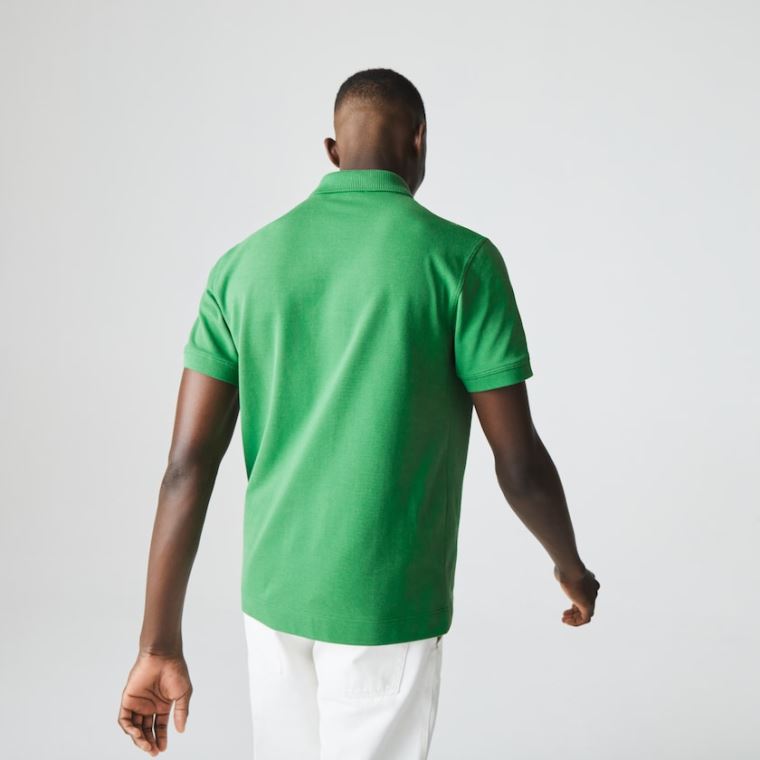 Lacoste Classic Fit Organic Bomull Piqué Polo Grønn | QIpKvvYj