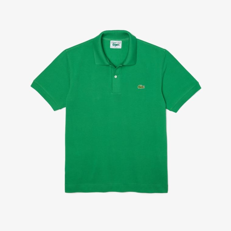 Lacoste Classic Fit Organic Bomull Piqué Polo Grønn | QIpKvvYj