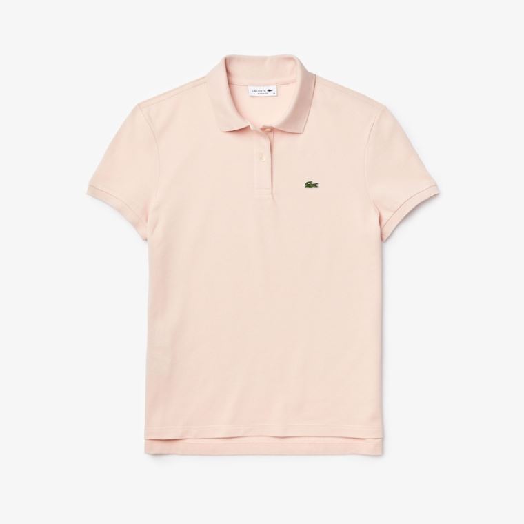 Lacoste Classic Fit Soft Bomull Petit Piqué Polo Lyse Rosa | UmIjU8to