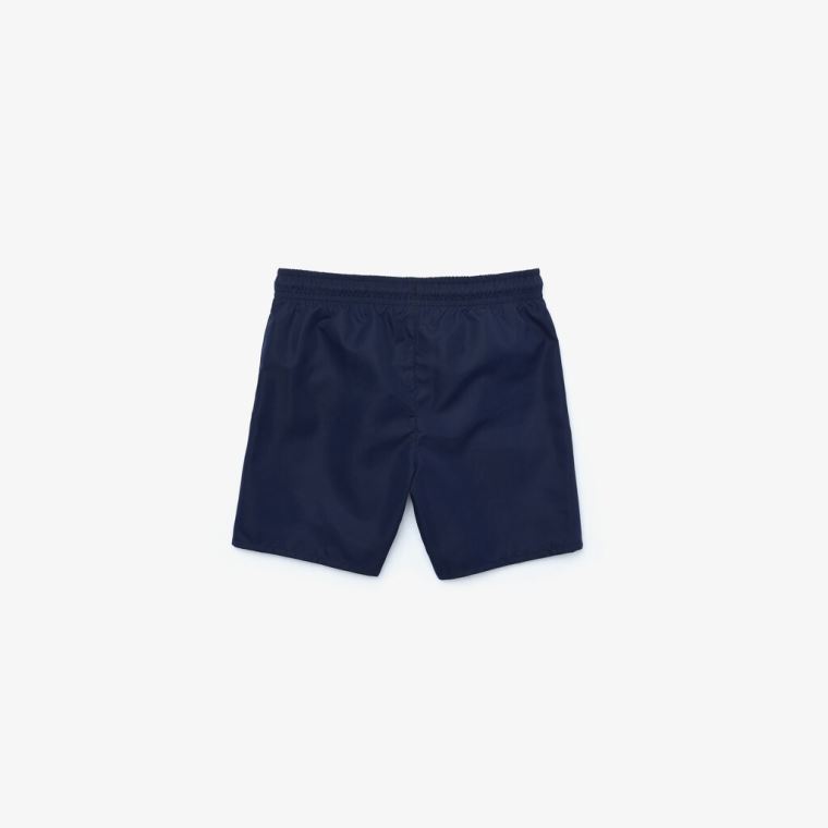 Lacoste Classic Swim Trunks Marineblå Blå Svarte | escsk3ap