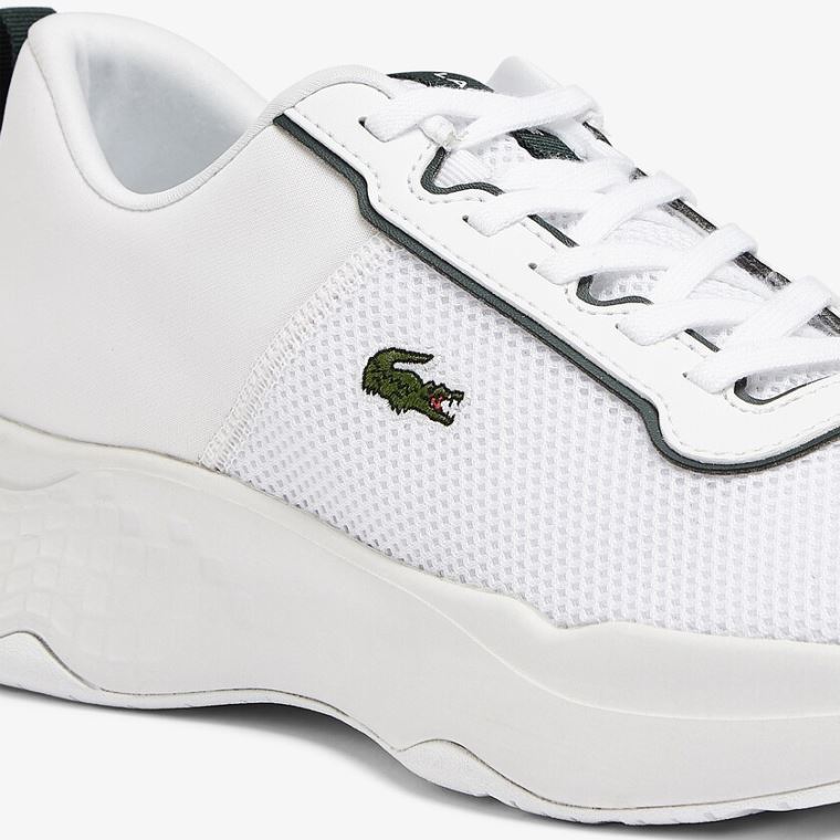 Lacoste Court Drive Sneaker Hvite Mørke Grønn | MuUKTOfG